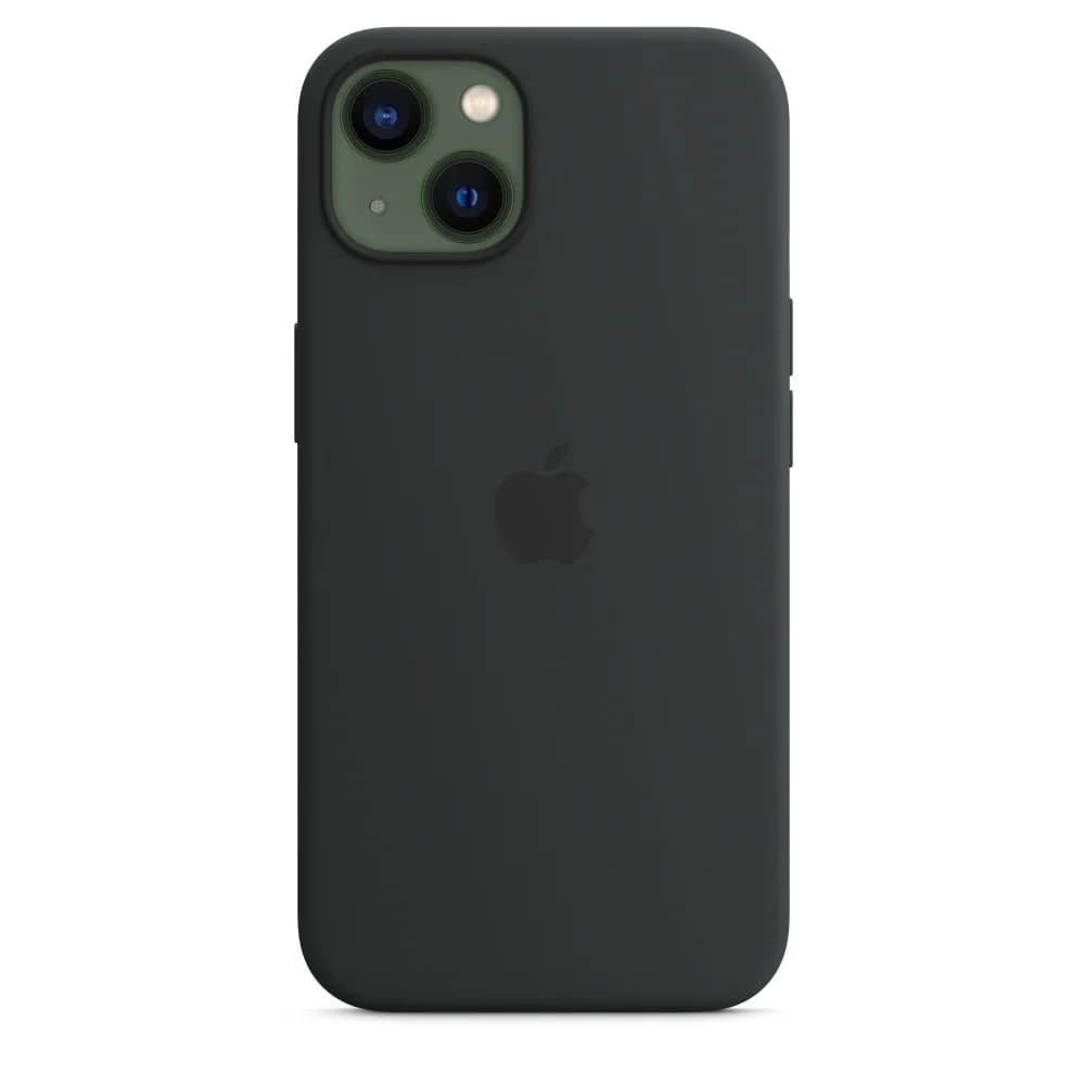 Силиконовый чехол Apple MagSafe для iPhone 13 Dark Night, Black — фото 6