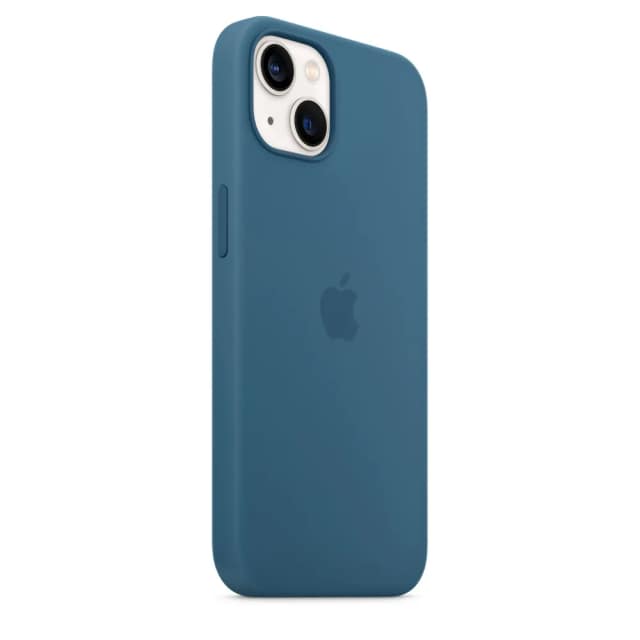Силиконовый чехол Apple MagSafe для iPhone 13 Полярная лазурь, Blue
