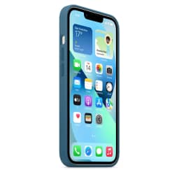 Силиконовый чехол Apple MagSafe для iPhone 13 Полярная лазурь, Blue — фото 2