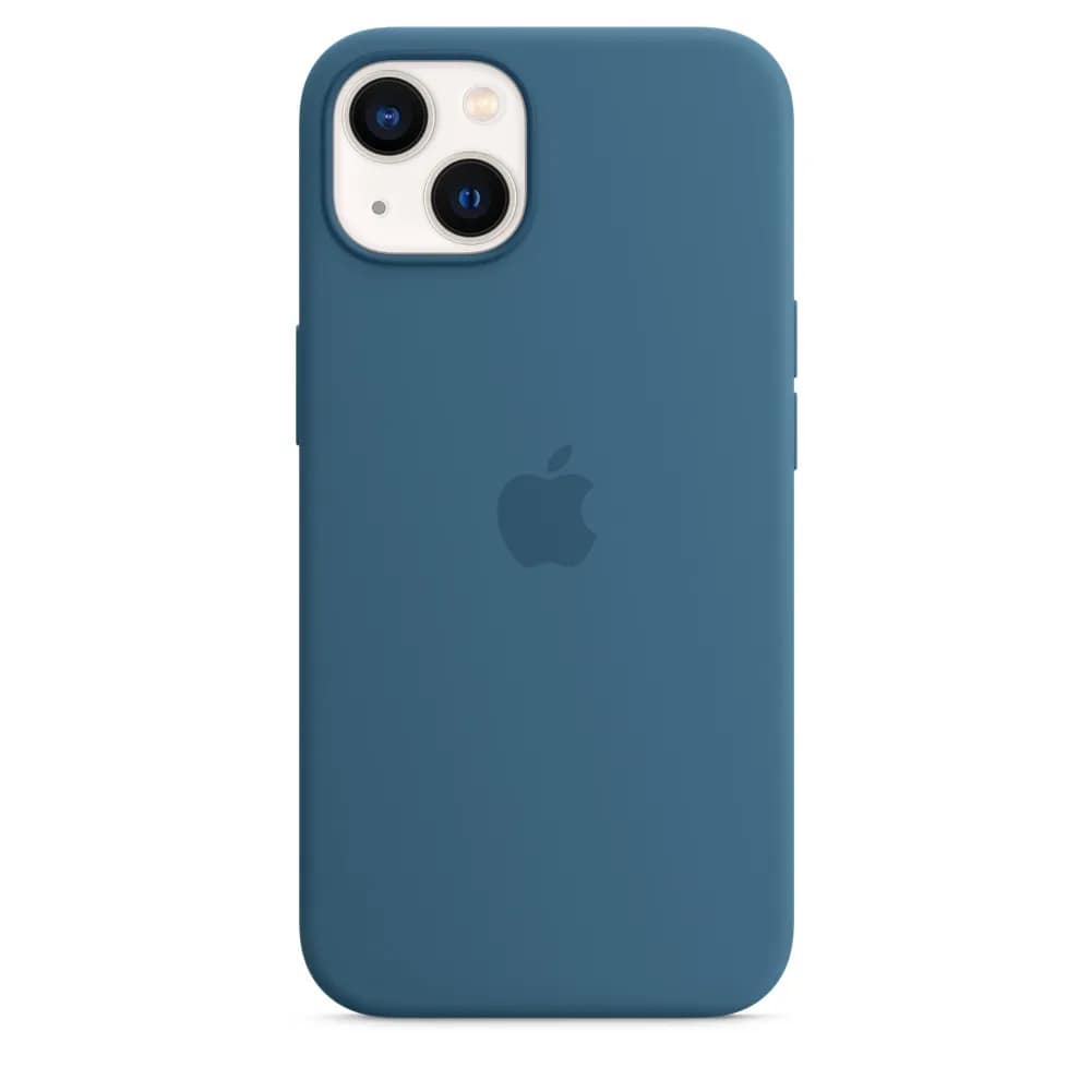 Силиконовый чехол Apple MagSafe для iPhone 13 Полярная лазурь, Blue — фото 3