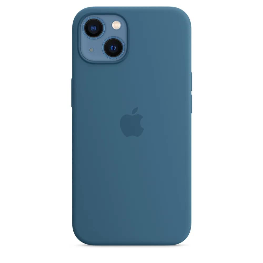 Силиконовый чехол Apple MagSafe для iPhone 13 Полярная лазурь, Blue — фото 5
