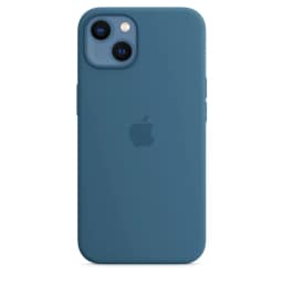 Силиконовый чехол Apple MagSafe для iPhone 13 Полярная лазурь, Blue — фото 5