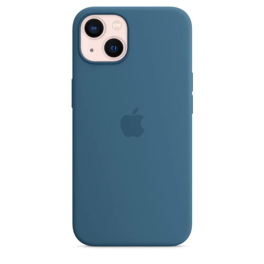 Силиконовый чехол Apple MagSafe для iPhone 13 Полярная лазурь, Blue — фото 6