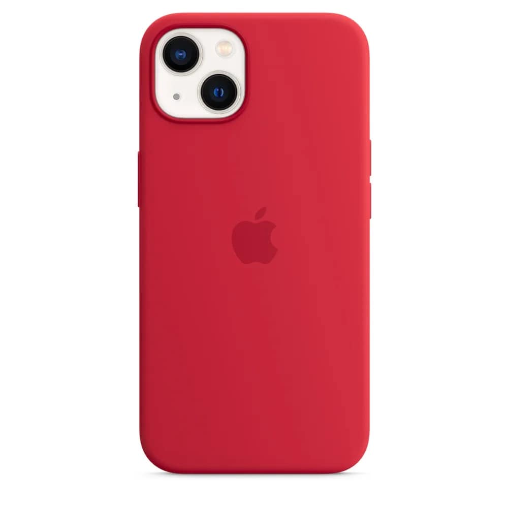 Силиконовый чехол Apple MagSafe для iPhone 13, Red — фото 2
