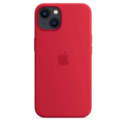 Силиконовый чехол Apple MagSafe для iPhone 13, Red — фото 3