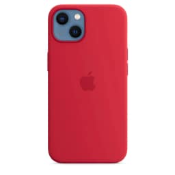 Силиконовый чехол Apple MagSafe для iPhone 13, Red — фото 4