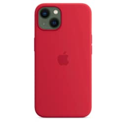 Силиконовый чехол Apple MagSafe для iPhone 13, Red — фото 5