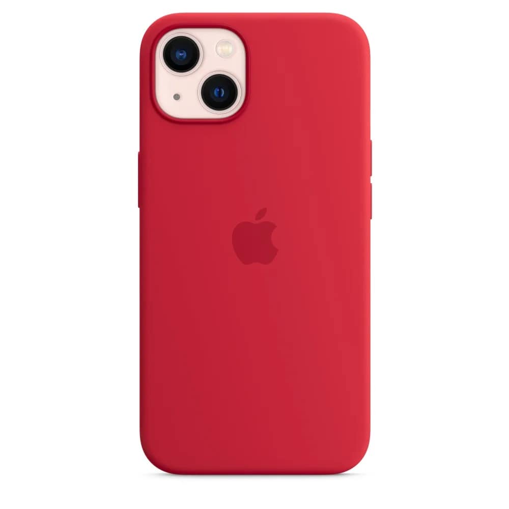 Силиконовый чехол Apple MagSafe для iPhone 13, Red — фото 6