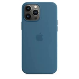 Силиконовый чехол Apple MagSafe для iPhone 13 Pro Max Полярная лазурь, Blue — фото 2