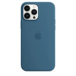 Силиконовый чехол Apple MagSafe для iPhone 13 Pro Max Полярная лазурь, Blue — фото 3