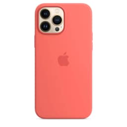 Силиконовый чехол Apple MagSafe для iPhone 13 Pro Max Pomelo, Pink — фото 1