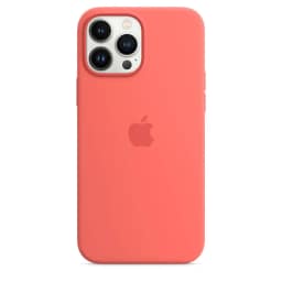 Силиконовый чехол Apple MagSafe для iPhone 13 Pro Max Pomelo, Pink — фото 3