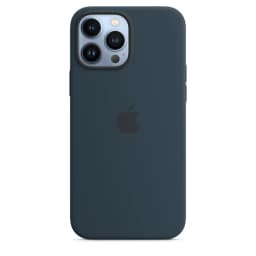 Силиконовый чехол Apple MagSafe для iPhone 13 Pro Max Blue, Midnight Blue