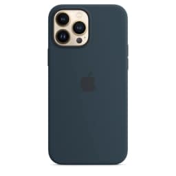 Силиконовый чехол Apple MagSafe для iPhone 13 Pro Max Blue, Midnight Blue — фото 2