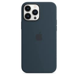 Силиконовый чехол Apple MagSafe для iPhone 13 Pro Max Blue, Midnight Blue — фото 3