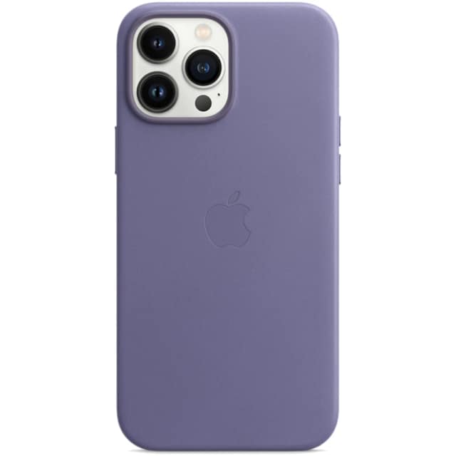 Кожаный чехол Apple MagSafe для iPhone 13 Pro Max Сиреневая глициния, Purple