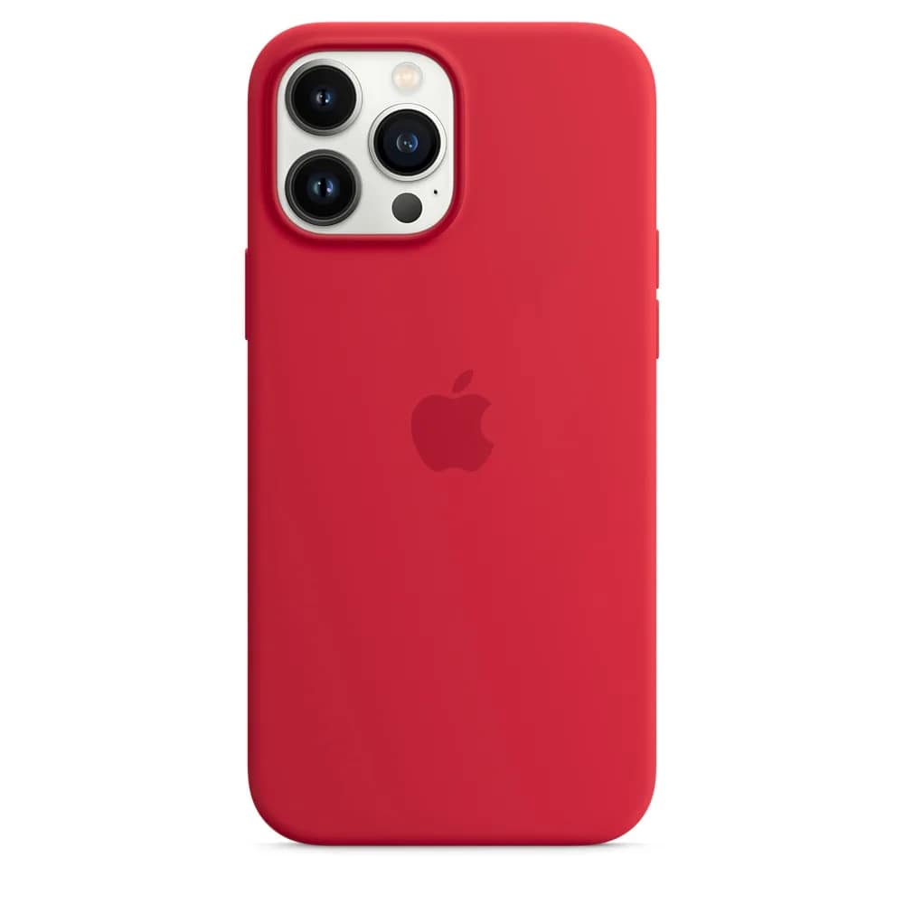 Силиконовый чехол Apple MagSafe для iPhone 13 Pro Max, Red — фото 3