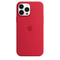 Силиконовый чехол Apple MagSafe для iPhone 13 Pro Max, Red — фото 3