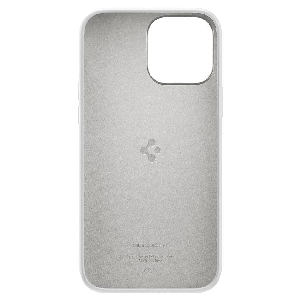 Чехол Spigen Silicone Fit для iPhone 13 Pro Max, White — фото 2