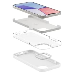 Чехол Spigen Silicone Fit для iPhone 13 Pro, White — фото 6