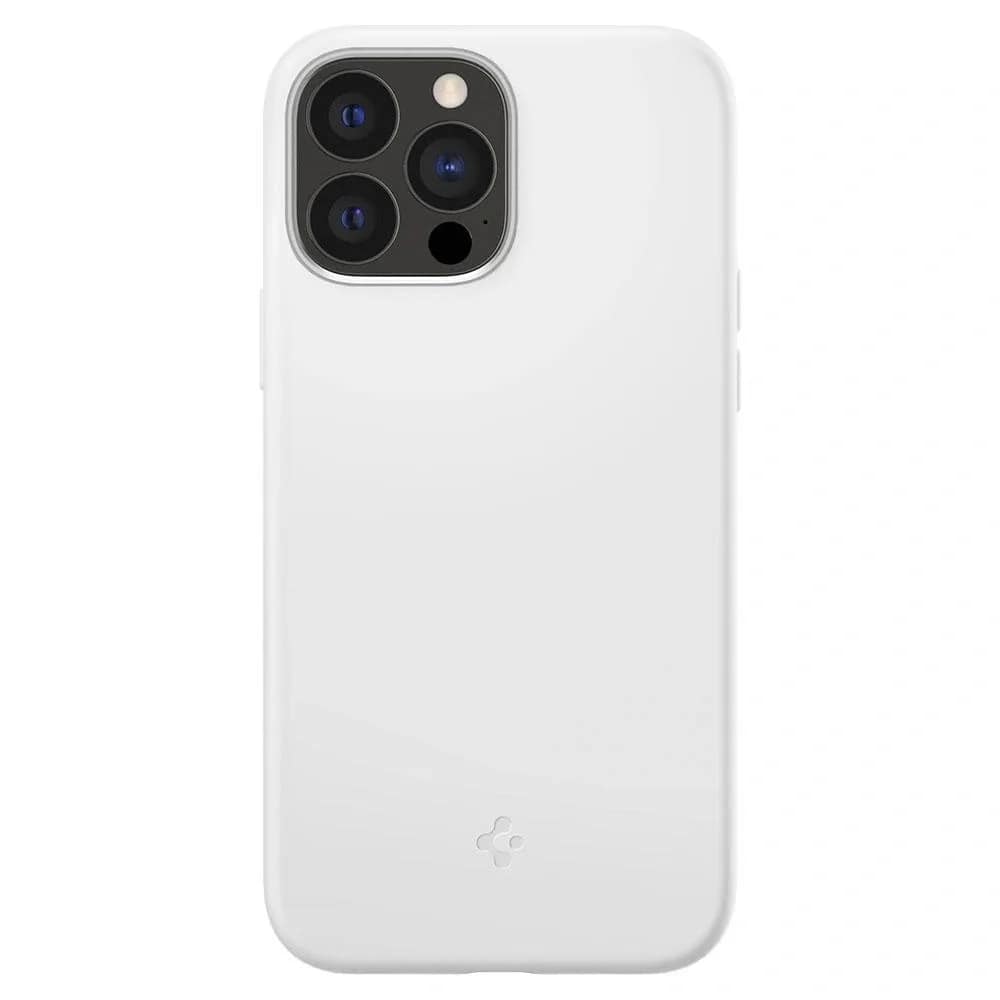 Чехол Spigen Silicone Fit для iPhone 13 Pro, White — фото 8