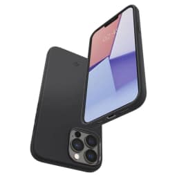 Чехол Spigen Silicone Fit для iPhone 13 Pro, Black — фото 7