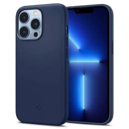 Чехол Spigen Silicone Fit для iPhone 13 Pro, Blue