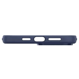 Чехол Spigen Silicone Fit для iPhone 13 Pro, Blue — фото 4