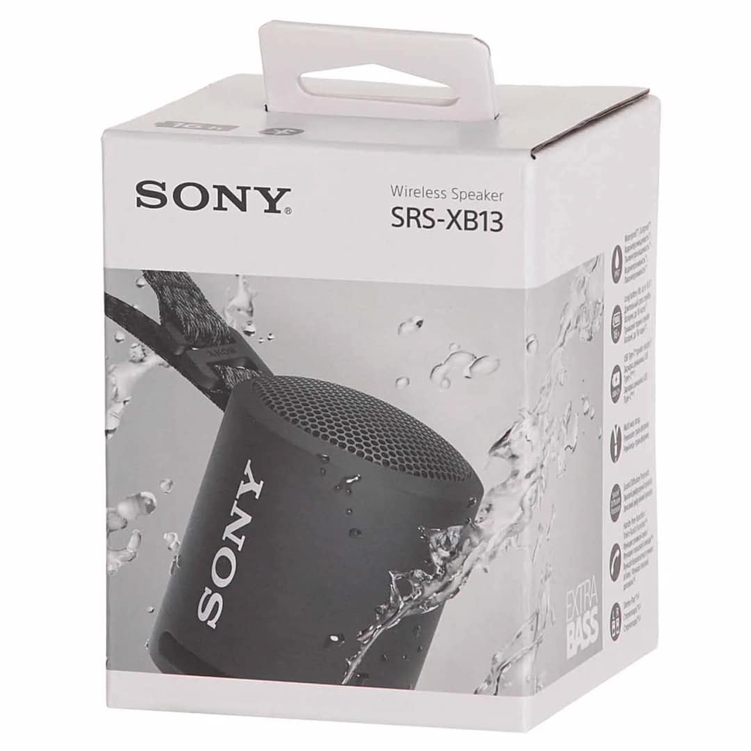 Портативная акустика Sony SRS-XB13 B Black, Черный — фото 6