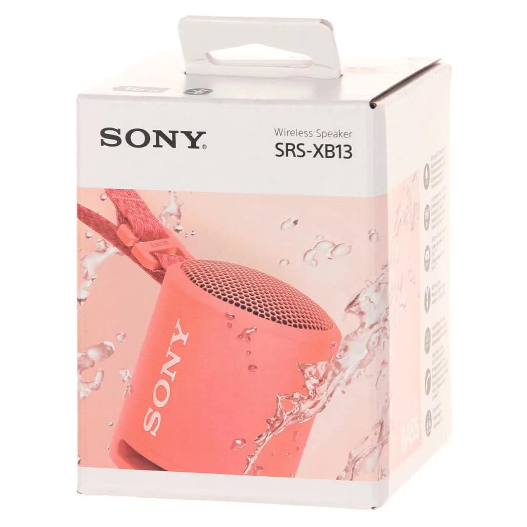 Портативная акустика Sony SRS-XB13 P Coral, Оранжевый — фото 5