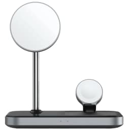 Беспроводное зарядное устройство Satechi 20W ST-WMCS3M Space Grey, Space gray — фото 1