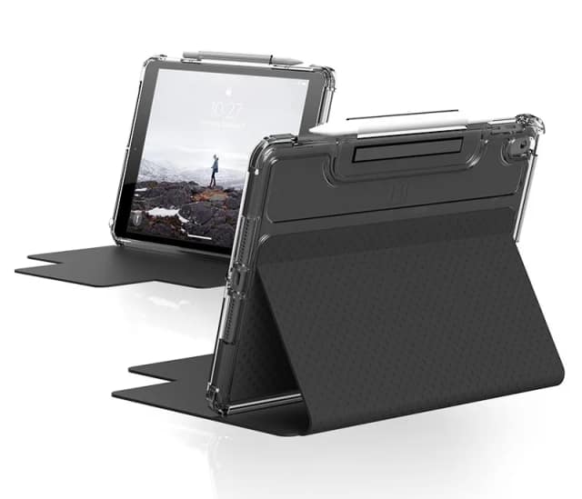 Чехол UAG lucent для ipad 10.2 2021 Ice, Black