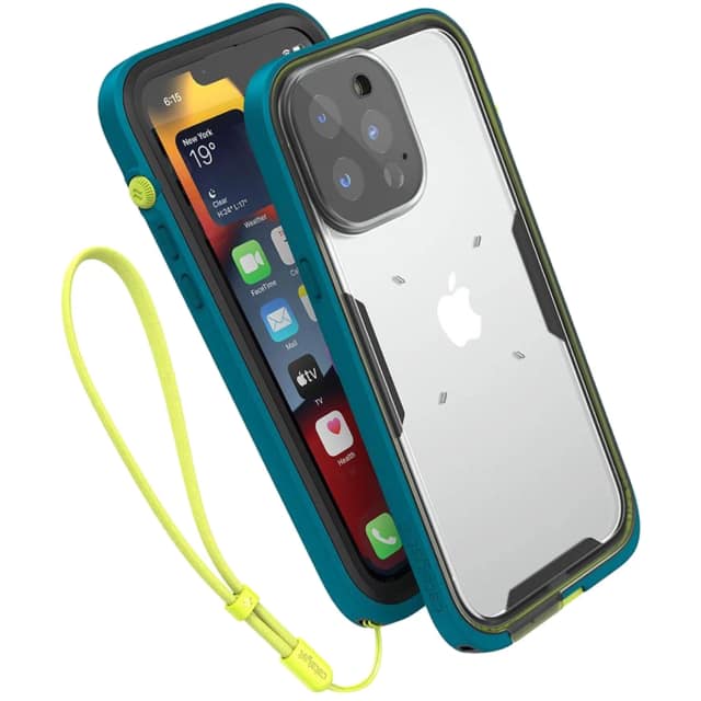 Водонепроницаемый чехол Catalyst Total Protection Case для iPhone 13 Pro Marine Blue, Прозрачный