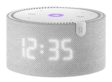 Умная колонка Яндекс Станция Мини 2 с часами Серый опал, Silver