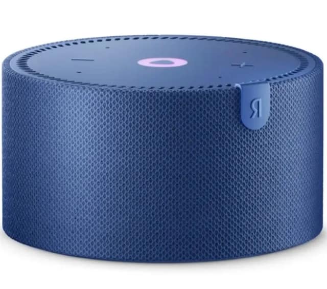 Умная колонка Яндекс Станция Мини 2 без часов Синий сапфир, Blue