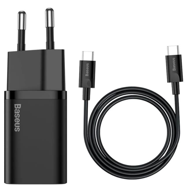 Сетевое зарядное устройство Baseus 25W USB-C TZCCSUP-L01, Black