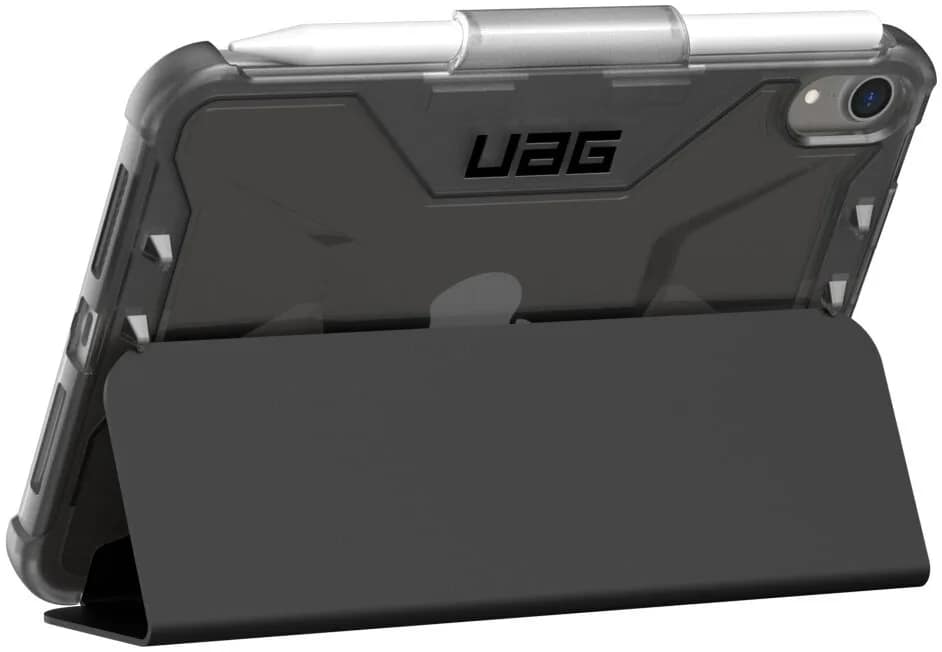 Чехол UAG Plyo для iPad Mini Ice черный прозрачный, Black — фото 2