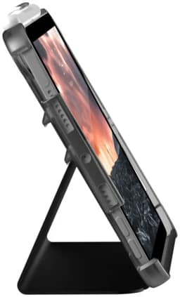 Чехол UAG Plyo для iPad Mini Ice черный прозрачный, Black — фото 7