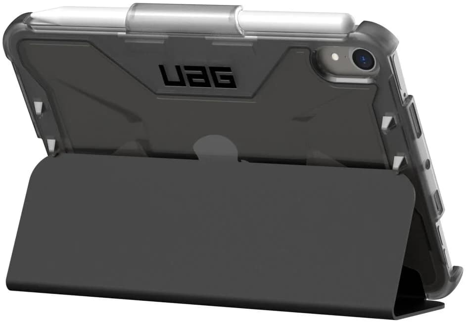 Чехол UAG Plyo для iPad Mini Ice черный прозрачный, Black — фото 9