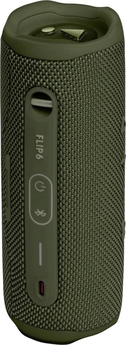 Портативная колонка JBL Flip 6 Green, Зеленый — фото 4