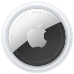 Трекер Apple AirTag белый серебристый 1 шт MX532, White — фото 1