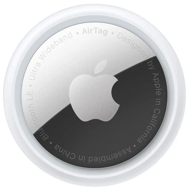 Трекер Apple AirTag белый серебристый 1 шт MX532, White
