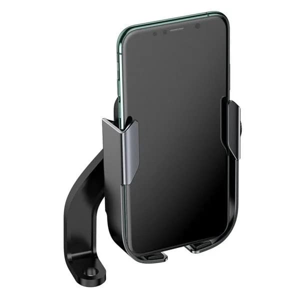 Держатель на руль Baseus Armor Motorcycle Holder SUKJA-01, Black — фото 3