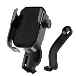 Держатель на руль Baseus Armor Motorcycle Holder SUKJA-01, Black — фото 4