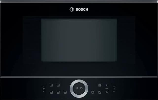 Микроволновая печь Bosch Serie 8 BFL634GB1 Black, Черный