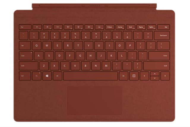 Клавиатура Microsoft Surface Pro Signature Type Cover Poppy, Red