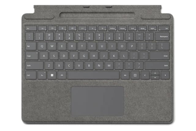 Клавиатура Microsoft Surface Pro Signature Keyboard Platinum, Gray
