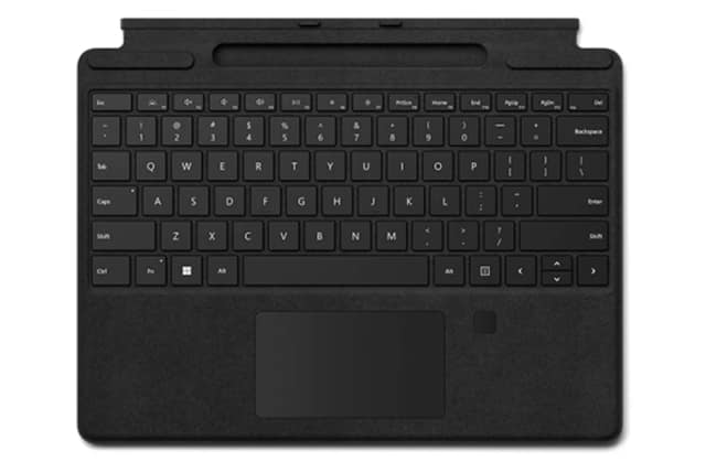 Клавиатура Microsoft Surface Pro Signature Keyboard with Fingerprint Reader, Black