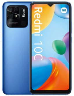 Смартфон XiaoMi Redmi 10C 4 Global Version, Blue — фото 1