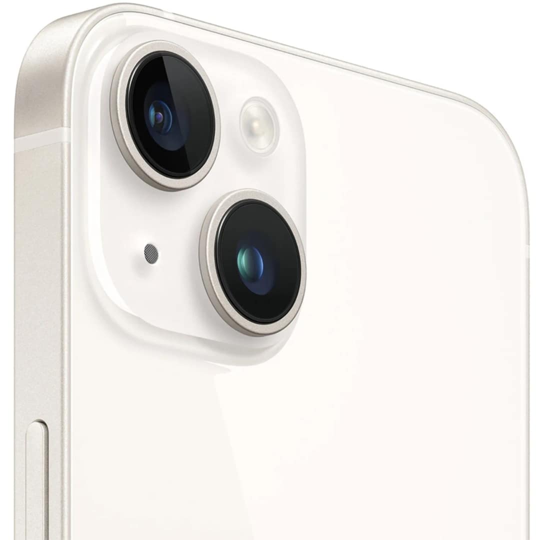 Смартфон Apple iPhone 14 Starlight, Белый — фото 2